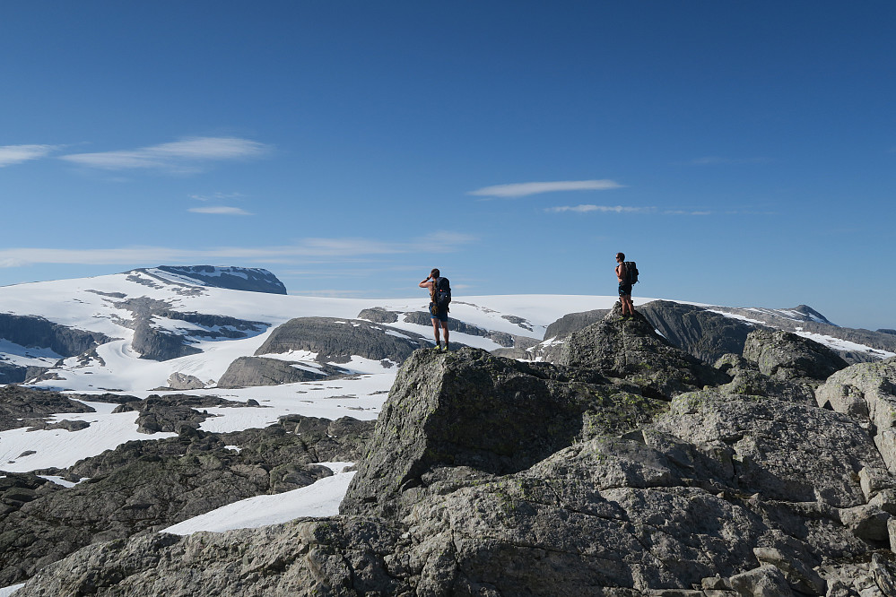 Skordalsfjellet, med utsikt mot Gjegnen. 