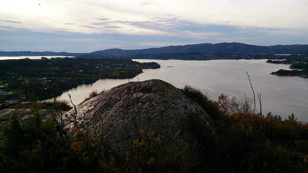 View from the top of Knappenfjellet