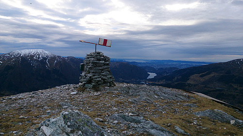 View from the summit of Skåldalsnipa