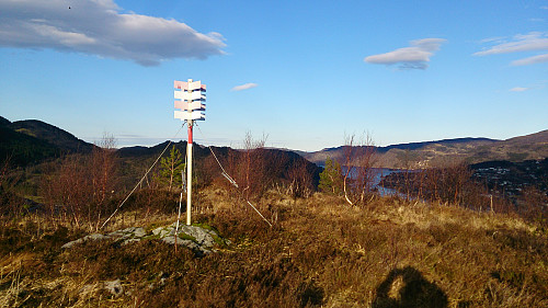 The summit of Storenuvarden