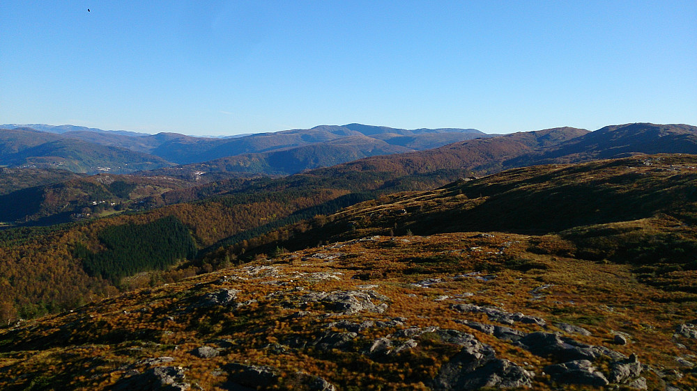 Southeast from Storsåta with Gullfjellet in the distance