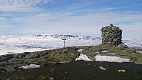 The cairn at Ustetind