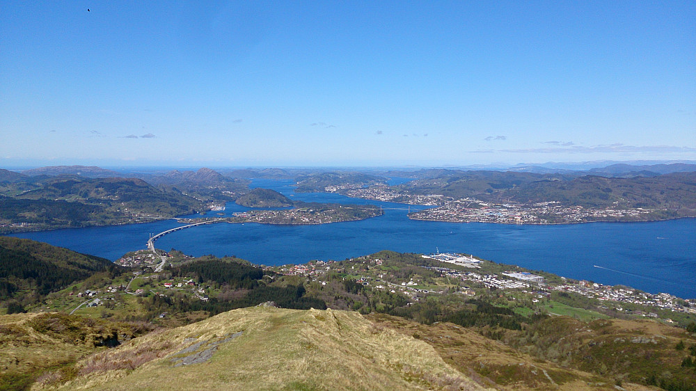 View northwest from Veten