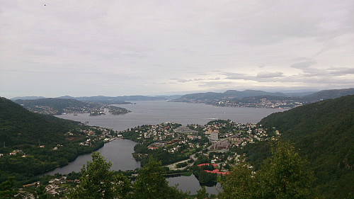 View north from Lyngbønipa