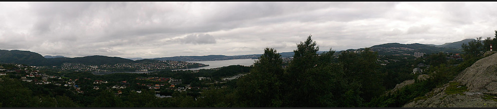 View southwest from Rollandsoksen