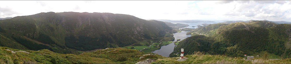 View northwest from Ulskebjørnen