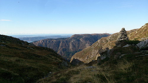 View from the top of Isdalen
