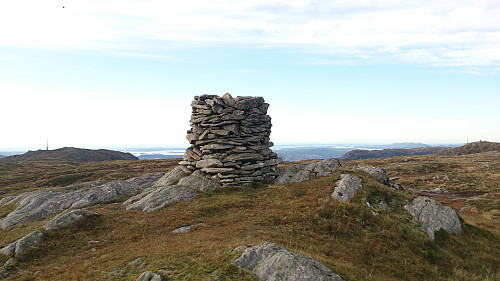 The highest point at Byfjellene
