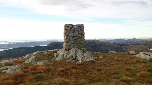 The cairn at Storhaugen
