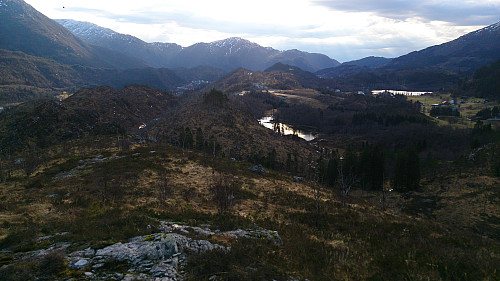 View from the south side of Storenuvarden