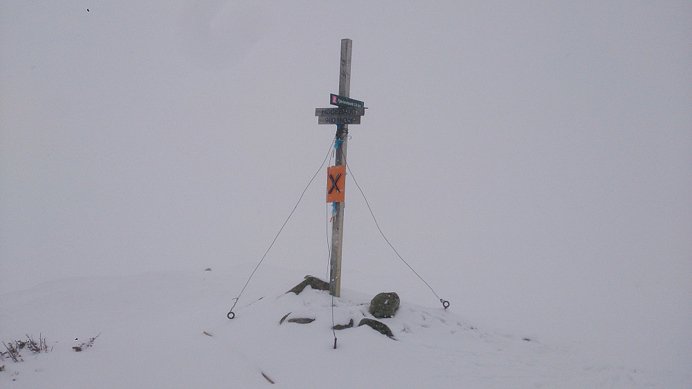 Høgehaug in the fog