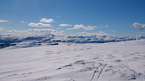 View southwest from Helleberget