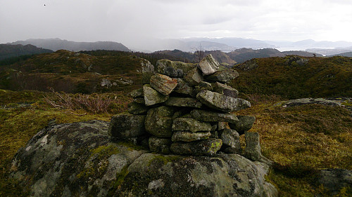 View from Røysetfjellet towards Bergen