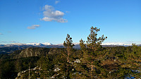 View from Lysskarfjellet