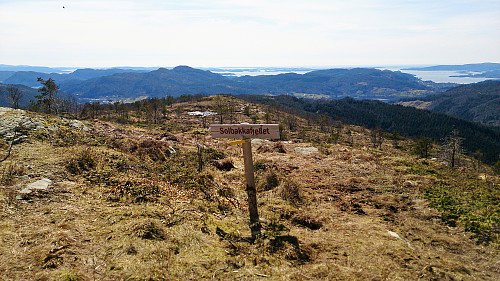 Southerns view from Solbakkefjellet