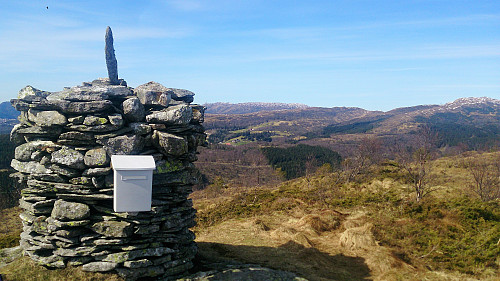 The cairn at Solbakkefjellet