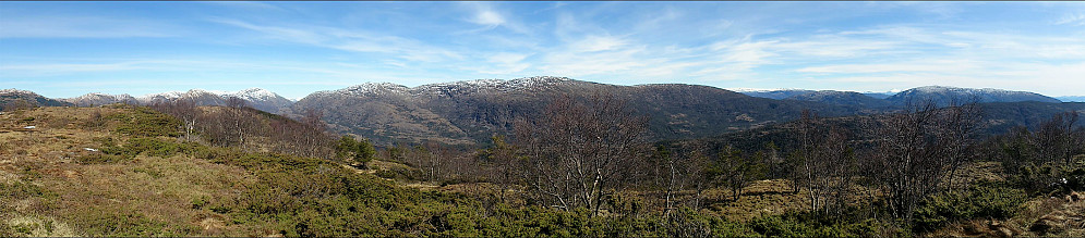 East from Solbakkefjellet