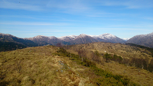 North from Solbakkefjellet