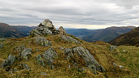 The summit of Totlandsfjellet