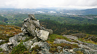The summit of Stordalsfjellet