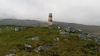 The summit of Flåfjellet
