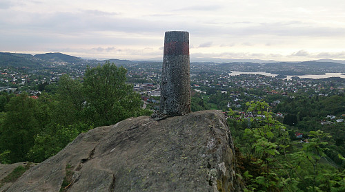 The trig marker south of Storesåta