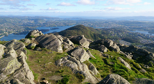 Towards Gullsteinen from Løvstakken