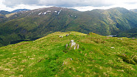 Trail back down from Herdalsfjellet