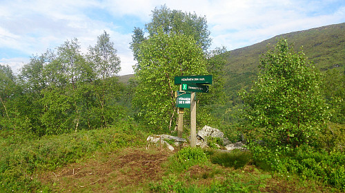 The summit of Vemånen