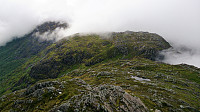 Trail towards Søtefjellet