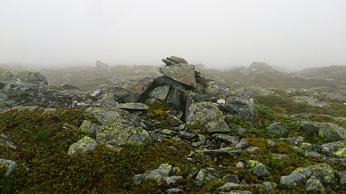 The summit of Rindafjellet