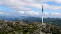 The summit of Gaustadfjellet