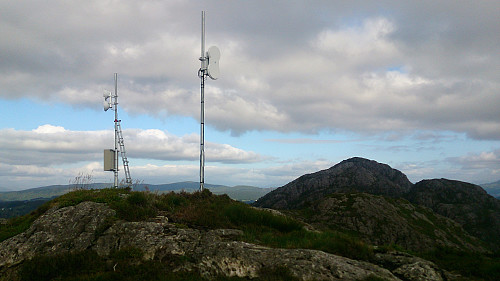 The summit of Borefjellet