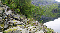Trail along Svartavatnet