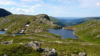 Litlagullfjellet from the east