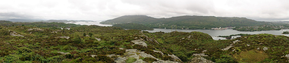 West from Ebbesvikfjellet