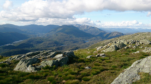 North from Tyssdalsfjellet