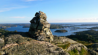The western cairn at Signalen