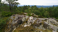 The summit of Hjartåsfjellet
