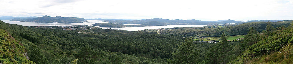 View from Indregardsfjellet