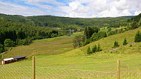 Øvstedalen from the parking lot