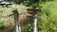 Signs towards Skriki