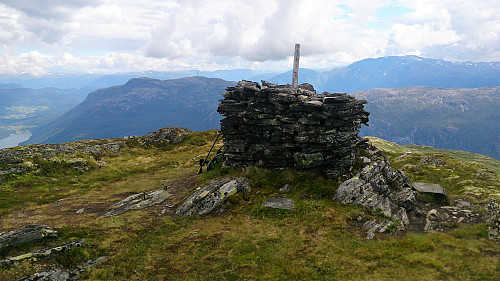 The cairn at Skriki/Veten