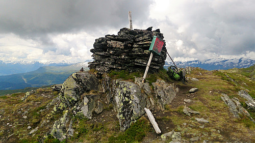 The cairn at Skriki/Veten