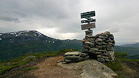 Cairn at Slakkafjellet