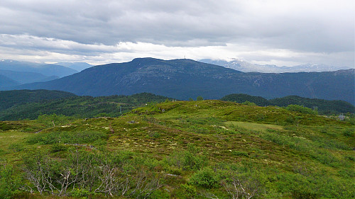 View from Slakkafjellet towards Storehaugfjellet