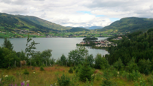 Hafslovatnet from Okleviki