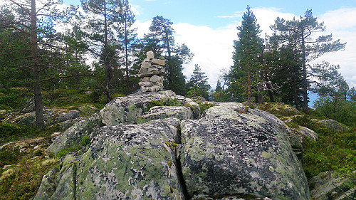 The cairn at Søre Gråbrørne