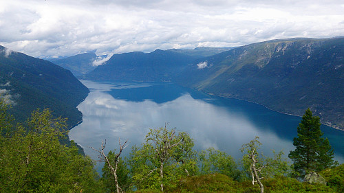 View from the cairn at Søre Gråbrørne