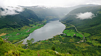 Dalavatnet from the ascent